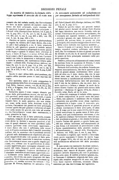 Annali della giurisprudenza italiana raccolta generale delle decisioni delle Corti di cassazione e d'appello in materia civile, criminale, commerciale, di diritto pubblico e amministrativo, e di procedura civile e penale