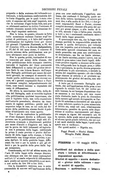 Annali della giurisprudenza italiana raccolta generale delle decisioni delle Corti di cassazione e d'appello in materia civile, criminale, commerciale, di diritto pubblico e amministrativo, e di procedura civile e penale