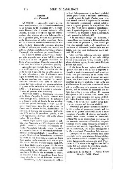 Annali della giurisprudenza italiana raccolta generale delle decisioni delle Corti di cassazione e d'appello in materia civile, criminale, commerciale, di diritto pubblico e amministrativo, e di procedura civile e penale