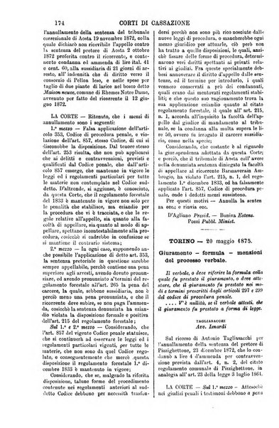 Annali della giurisprudenza italiana raccolta generale delle decisioni delle Corti di cassazione e d'appello in materia civile, criminale, commerciale, di diritto pubblico e amministrativo, e di procedura civile e penale