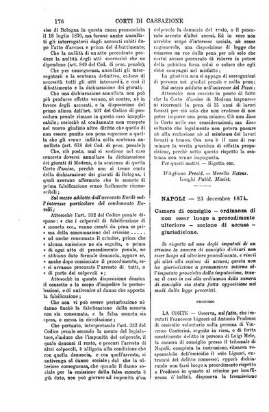 Annali della giurisprudenza italiana raccolta generale delle decisioni delle Corti di cassazione e d'appello in materia civile, criminale, commerciale, di diritto pubblico e amministrativo, e di procedura civile e penale