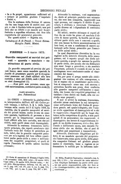 Annali della giurisprudenza italiana raccolta generale delle decisioni delle Corti di cassazione e d'appello in materia civile, criminale, commerciale, di diritto pubblico e amministrativo, e di procedura civile e penale