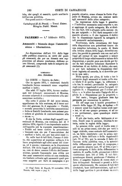 Annali della giurisprudenza italiana raccolta generale delle decisioni delle Corti di cassazione e d'appello in materia civile, criminale, commerciale, di diritto pubblico e amministrativo, e di procedura civile e penale