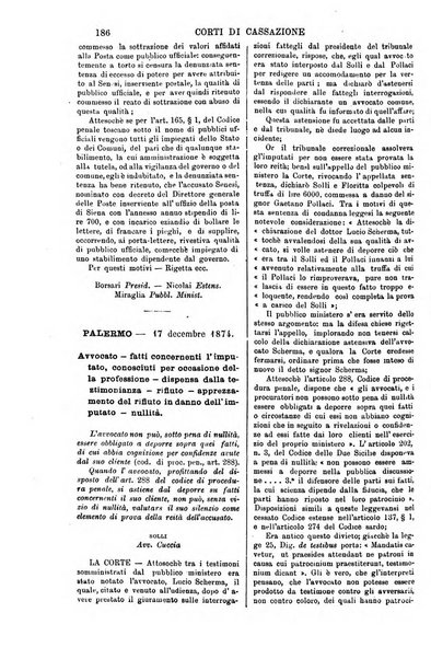 Annali della giurisprudenza italiana raccolta generale delle decisioni delle Corti di cassazione e d'appello in materia civile, criminale, commerciale, di diritto pubblico e amministrativo, e di procedura civile e penale