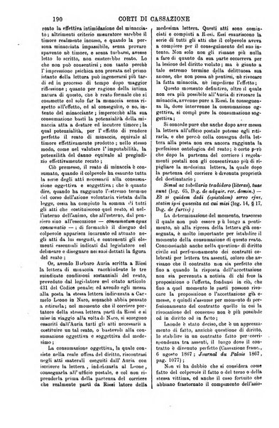 Annali della giurisprudenza italiana raccolta generale delle decisioni delle Corti di cassazione e d'appello in materia civile, criminale, commerciale, di diritto pubblico e amministrativo, e di procedura civile e penale