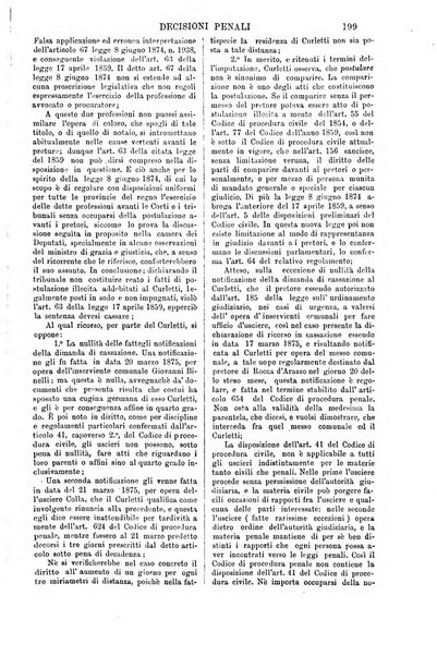 Annali della giurisprudenza italiana raccolta generale delle decisioni delle Corti di cassazione e d'appello in materia civile, criminale, commerciale, di diritto pubblico e amministrativo, e di procedura civile e penale