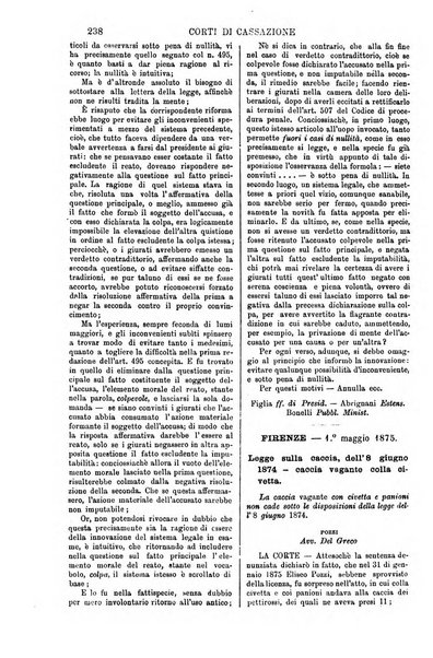 Annali della giurisprudenza italiana raccolta generale delle decisioni delle Corti di cassazione e d'appello in materia civile, criminale, commerciale, di diritto pubblico e amministrativo, e di procedura civile e penale