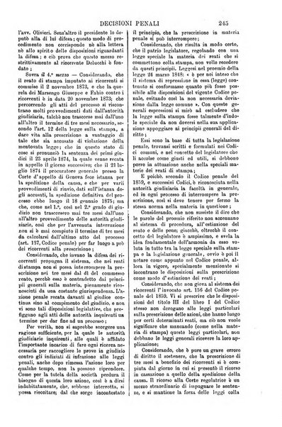 Annali della giurisprudenza italiana raccolta generale delle decisioni delle Corti di cassazione e d'appello in materia civile, criminale, commerciale, di diritto pubblico e amministrativo, e di procedura civile e penale