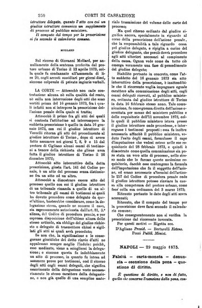 Annali della giurisprudenza italiana raccolta generale delle decisioni delle Corti di cassazione e d'appello in materia civile, criminale, commerciale, di diritto pubblico e amministrativo, e di procedura civile e penale