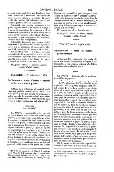 Annali della giurisprudenza italiana raccolta generale delle decisioni delle Corti di cassazione e d'appello in materia civile, criminale, commerciale, di diritto pubblico e amministrativo, e di procedura civile e penale