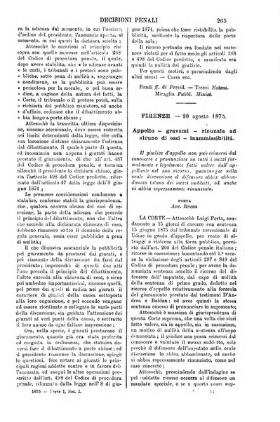 Annali della giurisprudenza italiana raccolta generale delle decisioni delle Corti di cassazione e d'appello in materia civile, criminale, commerciale, di diritto pubblico e amministrativo, e di procedura civile e penale