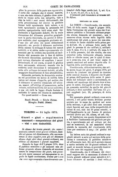 Annali della giurisprudenza italiana raccolta generale delle decisioni delle Corti di cassazione e d'appello in materia civile, criminale, commerciale, di diritto pubblico e amministrativo, e di procedura civile e penale