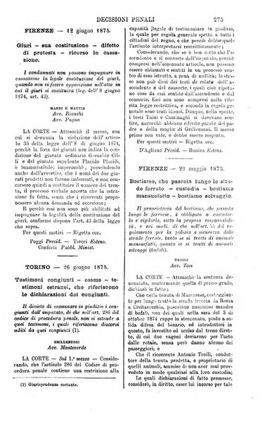 Annali della giurisprudenza italiana raccolta generale delle decisioni delle Corti di cassazione e d'appello in materia civile, criminale, commerciale, di diritto pubblico e amministrativo, e di procedura civile e penale