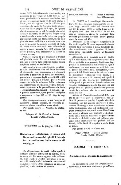 Annali della giurisprudenza italiana raccolta generale delle decisioni delle Corti di cassazione e d'appello in materia civile, criminale, commerciale, di diritto pubblico e amministrativo, e di procedura civile e penale