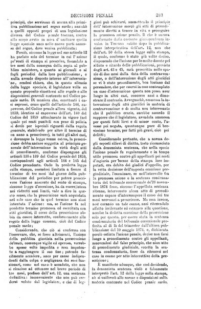 Annali della giurisprudenza italiana raccolta generale delle decisioni delle Corti di cassazione e d'appello in materia civile, criminale, commerciale, di diritto pubblico e amministrativo, e di procedura civile e penale