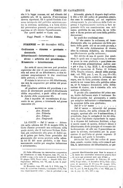 Annali della giurisprudenza italiana raccolta generale delle decisioni delle Corti di cassazione e d'appello in materia civile, criminale, commerciale, di diritto pubblico e amministrativo, e di procedura civile e penale