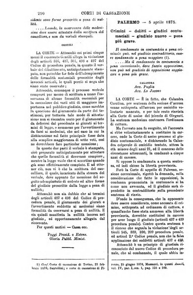 Annali della giurisprudenza italiana raccolta generale delle decisioni delle Corti di cassazione e d'appello in materia civile, criminale, commerciale, di diritto pubblico e amministrativo, e di procedura civile e penale