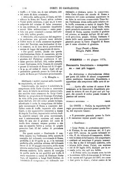 Annali della giurisprudenza italiana raccolta generale delle decisioni delle Corti di cassazione e d'appello in materia civile, criminale, commerciale, di diritto pubblico e amministrativo, e di procedura civile e penale