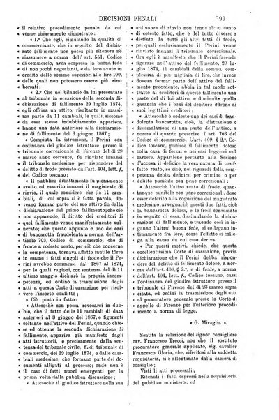 Annali della giurisprudenza italiana raccolta generale delle decisioni delle Corti di cassazione e d'appello in materia civile, criminale, commerciale, di diritto pubblico e amministrativo, e di procedura civile e penale