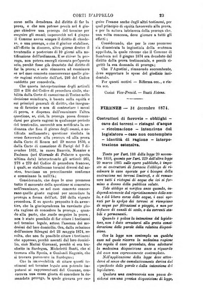 Annali della giurisprudenza italiana raccolta generale delle decisioni delle Corti di cassazione e d'appello in materia civile, criminale, commerciale, di diritto pubblico e amministrativo, e di procedura civile e penale