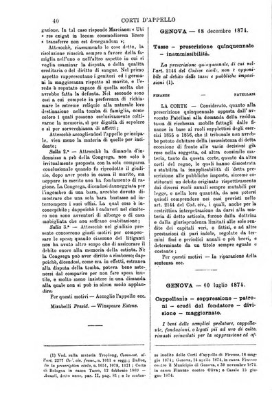 Annali della giurisprudenza italiana raccolta generale delle decisioni delle Corti di cassazione e d'appello in materia civile, criminale, commerciale, di diritto pubblico e amministrativo, e di procedura civile e penale