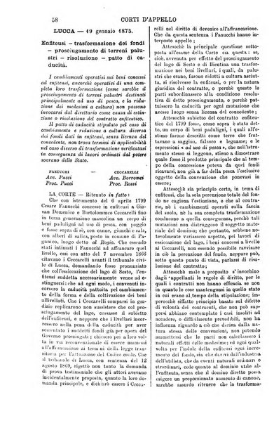 Annali della giurisprudenza italiana raccolta generale delle decisioni delle Corti di cassazione e d'appello in materia civile, criminale, commerciale, di diritto pubblico e amministrativo, e di procedura civile e penale