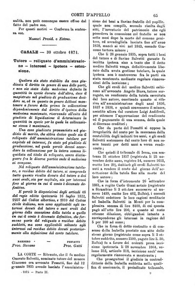 Annali della giurisprudenza italiana raccolta generale delle decisioni delle Corti di cassazione e d'appello in materia civile, criminale, commerciale, di diritto pubblico e amministrativo, e di procedura civile e penale