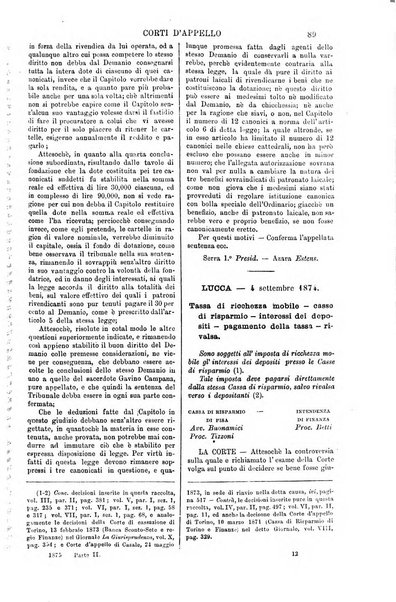 Annali della giurisprudenza italiana raccolta generale delle decisioni delle Corti di cassazione e d'appello in materia civile, criminale, commerciale, di diritto pubblico e amministrativo, e di procedura civile e penale