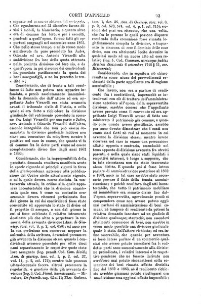 Annali della giurisprudenza italiana raccolta generale delle decisioni delle Corti di cassazione e d'appello in materia civile, criminale, commerciale, di diritto pubblico e amministrativo, e di procedura civile e penale