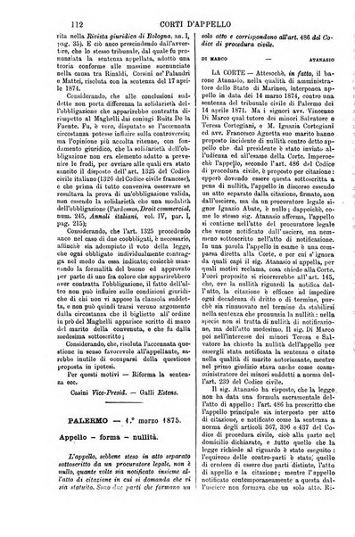 Annali della giurisprudenza italiana raccolta generale delle decisioni delle Corti di cassazione e d'appello in materia civile, criminale, commerciale, di diritto pubblico e amministrativo, e di procedura civile e penale