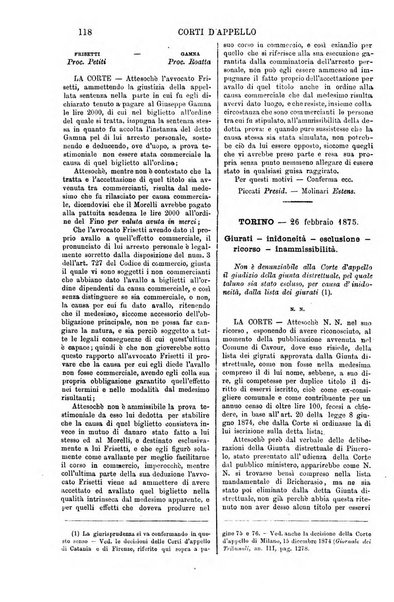 Annali della giurisprudenza italiana raccolta generale delle decisioni delle Corti di cassazione e d'appello in materia civile, criminale, commerciale, di diritto pubblico e amministrativo, e di procedura civile e penale