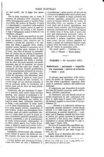 Annali della giurisprudenza italiana raccolta generale delle decisioni delle Corti di cassazione e d'appello in materia civile, criminale, commerciale, di diritto pubblico e amministrativo, e di procedura civile e penale