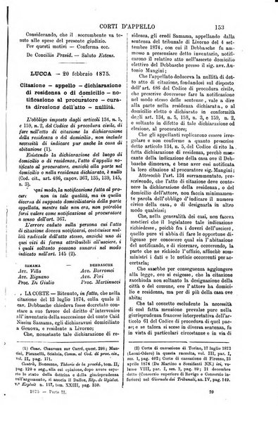 Annali della giurisprudenza italiana raccolta generale delle decisioni delle Corti di cassazione e d'appello in materia civile, criminale, commerciale, di diritto pubblico e amministrativo, e di procedura civile e penale