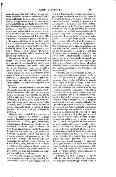 Annali della giurisprudenza italiana raccolta generale delle decisioni delle Corti di cassazione e d'appello in materia civile, criminale, commerciale, di diritto pubblico e amministrativo, e di procedura civile e penale