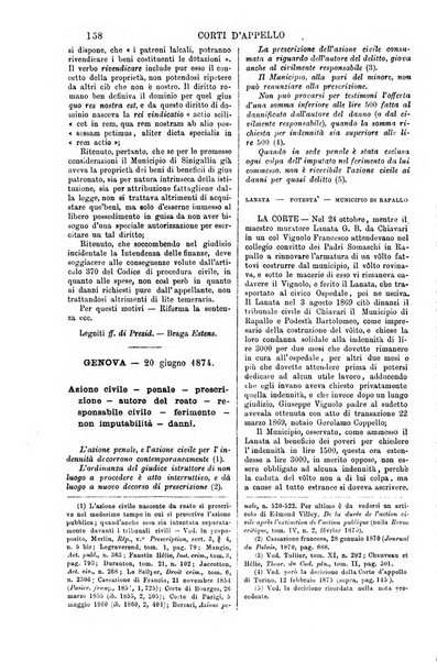 Annali della giurisprudenza italiana raccolta generale delle decisioni delle Corti di cassazione e d'appello in materia civile, criminale, commerciale, di diritto pubblico e amministrativo, e di procedura civile e penale