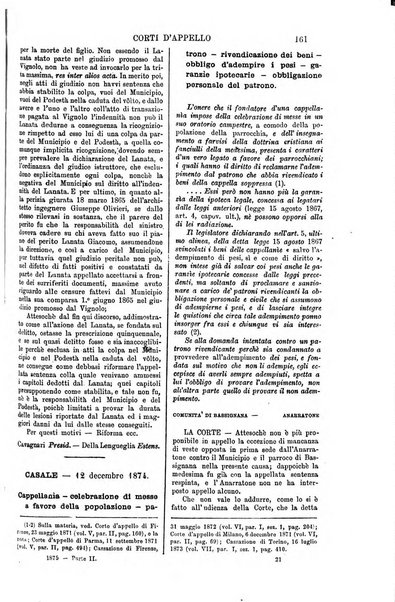 Annali della giurisprudenza italiana raccolta generale delle decisioni delle Corti di cassazione e d'appello in materia civile, criminale, commerciale, di diritto pubblico e amministrativo, e di procedura civile e penale