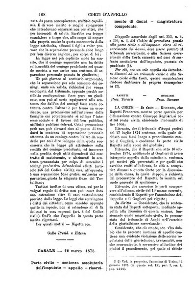 Annali della giurisprudenza italiana raccolta generale delle decisioni delle Corti di cassazione e d'appello in materia civile, criminale, commerciale, di diritto pubblico e amministrativo, e di procedura civile e penale