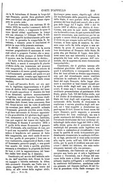 Annali della giurisprudenza italiana raccolta generale delle decisioni delle Corti di cassazione e d'appello in materia civile, criminale, commerciale, di diritto pubblico e amministrativo, e di procedura civile e penale