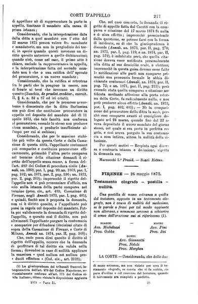 Annali della giurisprudenza italiana raccolta generale delle decisioni delle Corti di cassazione e d'appello in materia civile, criminale, commerciale, di diritto pubblico e amministrativo, e di procedura civile e penale