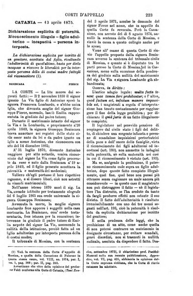 Annali della giurisprudenza italiana raccolta generale delle decisioni delle Corti di cassazione e d'appello in materia civile, criminale, commerciale, di diritto pubblico e amministrativo, e di procedura civile e penale