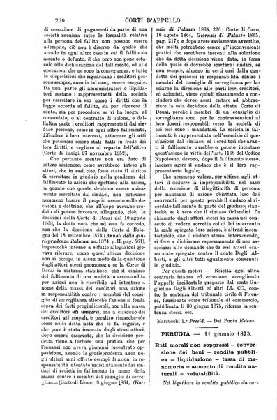 Annali della giurisprudenza italiana raccolta generale delle decisioni delle Corti di cassazione e d'appello in materia civile, criminale, commerciale, di diritto pubblico e amministrativo, e di procedura civile e penale