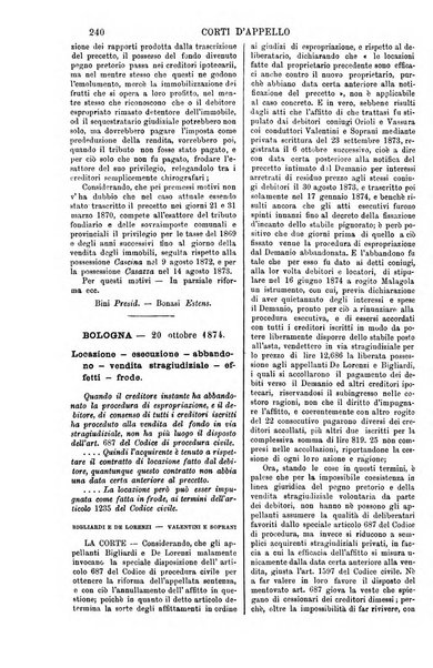 Annali della giurisprudenza italiana raccolta generale delle decisioni delle Corti di cassazione e d'appello in materia civile, criminale, commerciale, di diritto pubblico e amministrativo, e di procedura civile e penale