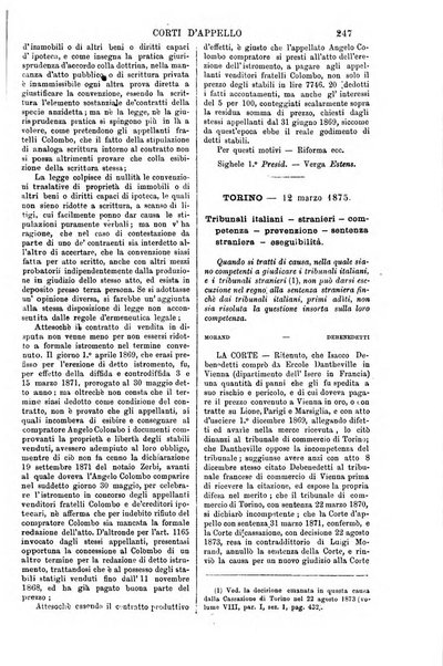 Annali della giurisprudenza italiana raccolta generale delle decisioni delle Corti di cassazione e d'appello in materia civile, criminale, commerciale, di diritto pubblico e amministrativo, e di procedura civile e penale