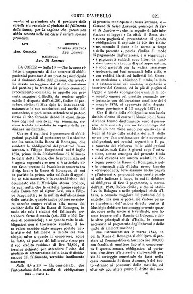 Annali della giurisprudenza italiana raccolta generale delle decisioni delle Corti di cassazione e d'appello in materia civile, criminale, commerciale, di diritto pubblico e amministrativo, e di procedura civile e penale