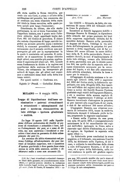 Annali della giurisprudenza italiana raccolta generale delle decisioni delle Corti di cassazione e d'appello in materia civile, criminale, commerciale, di diritto pubblico e amministrativo, e di procedura civile e penale