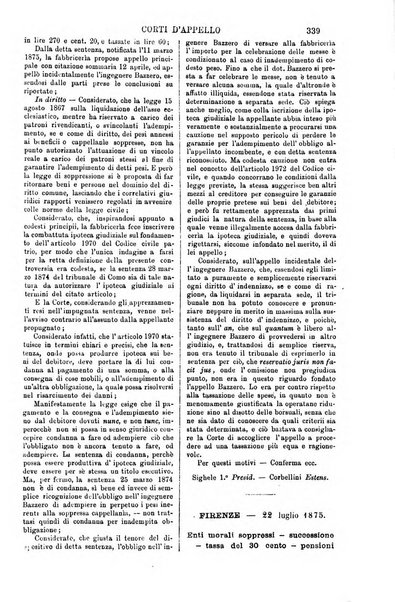 Annali della giurisprudenza italiana raccolta generale delle decisioni delle Corti di cassazione e d'appello in materia civile, criminale, commerciale, di diritto pubblico e amministrativo, e di procedura civile e penale