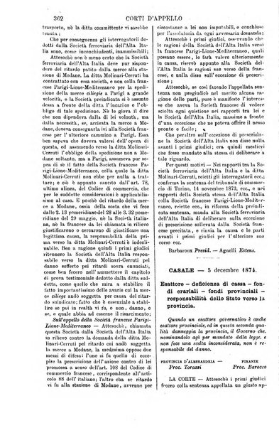 Annali della giurisprudenza italiana raccolta generale delle decisioni delle Corti di cassazione e d'appello in materia civile, criminale, commerciale, di diritto pubblico e amministrativo, e di procedura civile e penale