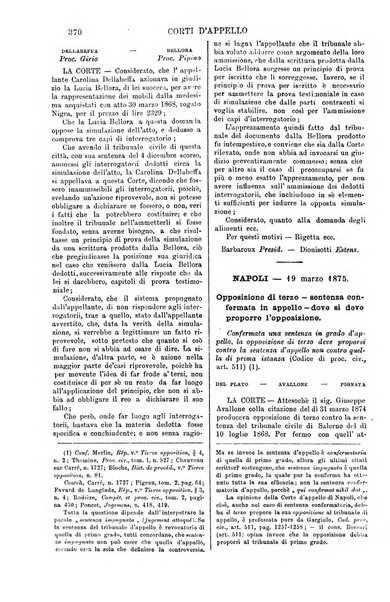 Annali della giurisprudenza italiana raccolta generale delle decisioni delle Corti di cassazione e d'appello in materia civile, criminale, commerciale, di diritto pubblico e amministrativo, e di procedura civile e penale