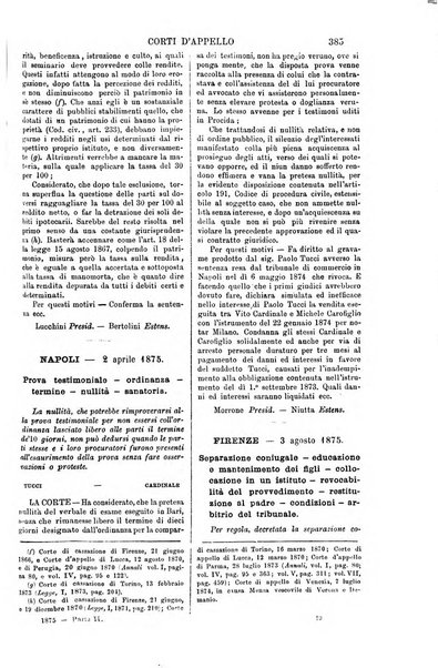 Annali della giurisprudenza italiana raccolta generale delle decisioni delle Corti di cassazione e d'appello in materia civile, criminale, commerciale, di diritto pubblico e amministrativo, e di procedura civile e penale