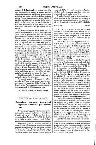 Annali della giurisprudenza italiana raccolta generale delle decisioni delle Corti di cassazione e d'appello in materia civile, criminale, commerciale, di diritto pubblico e amministrativo, e di procedura civile e penale